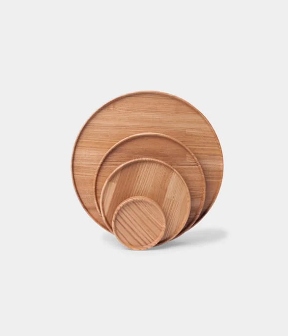Assiettes Plates En Bois